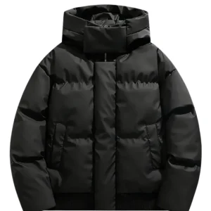 Elegante chaqueta acolchada