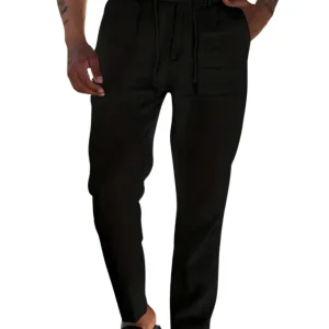 Pantalones elegantes de lino