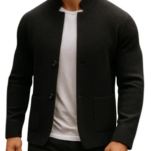 Elegante cárdigan de hombre