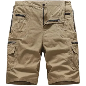 Pantalones cortos elegantes de algodón