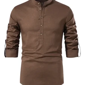 Camisa elegante de lino