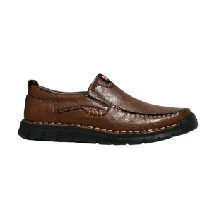 Zapatos elegantes de piel sin cordones