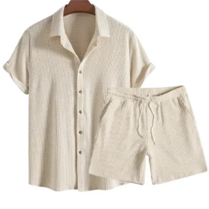 Elegante conjunto de verano de algodón