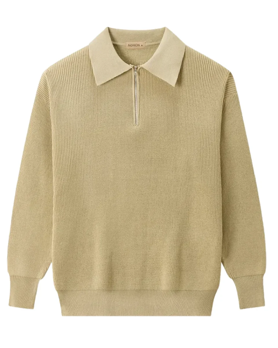 Elegante jersey con cremallera - Imagen 2