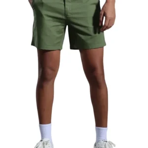 Pantalones cortos elegantes de algodón