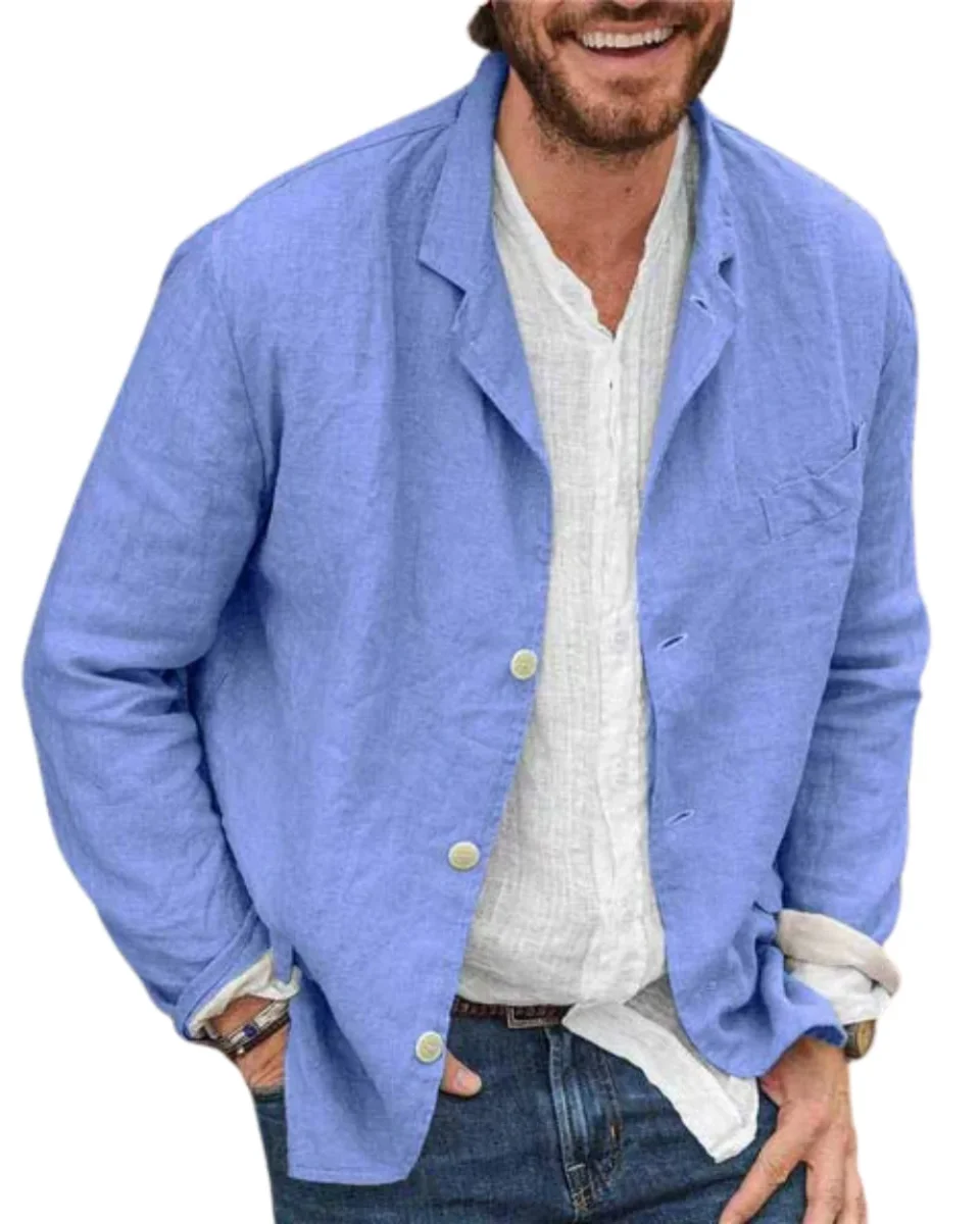 Blazer informal de algodón - Imagen 2