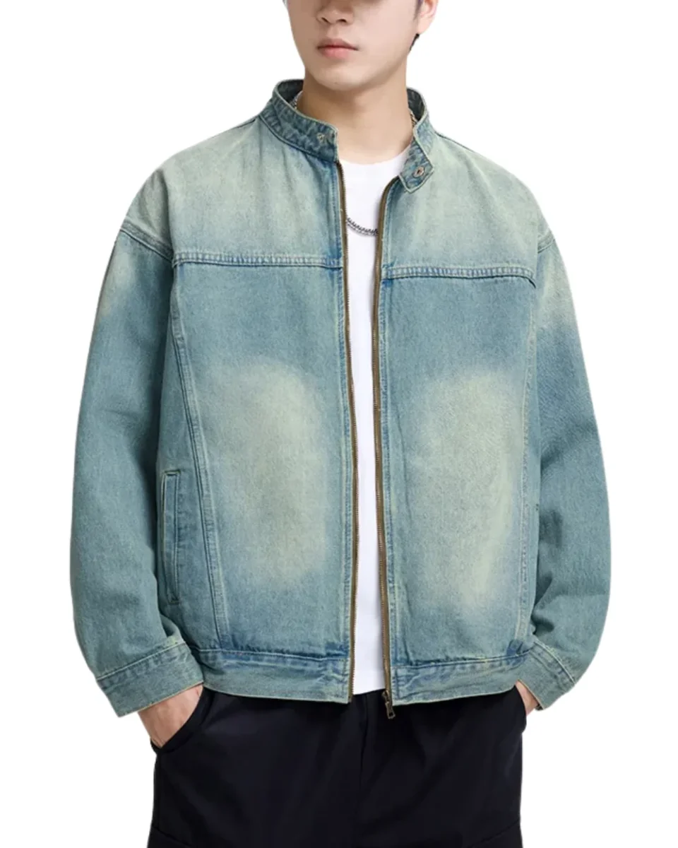 Chaqueta vaquera con cremallera - Imagen 2