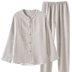 Juego de ropa de cama de lino ligero