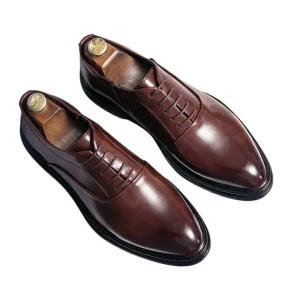 Zapatos de vestir Oxford de alta gama