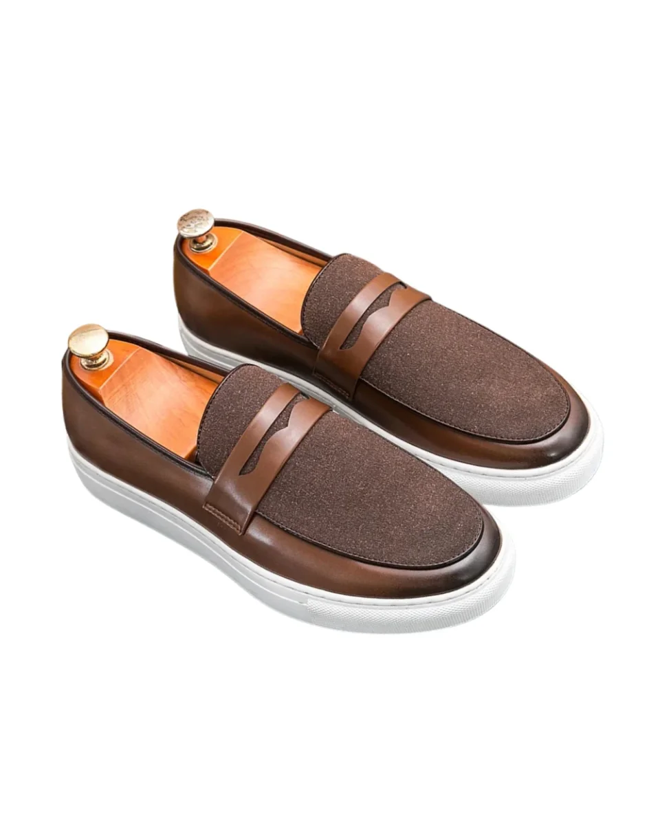 Mocasines italianos de ante - Imagen 2