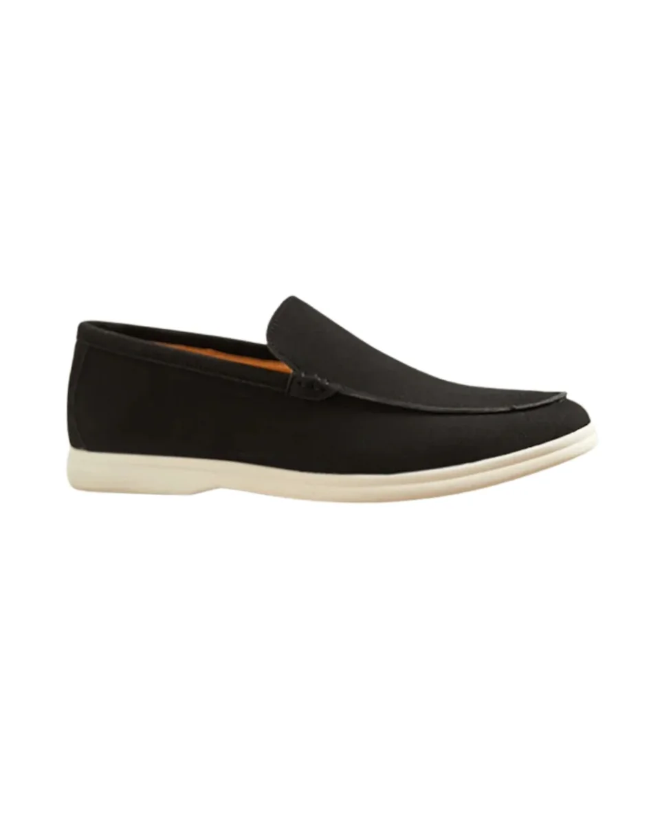 Mocasines elegantes de ante - Imagen 2