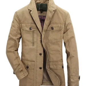 Chaqueta blazer informal y abrigada