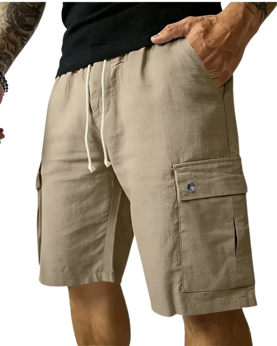 Pantalones cortos cargo elegantes