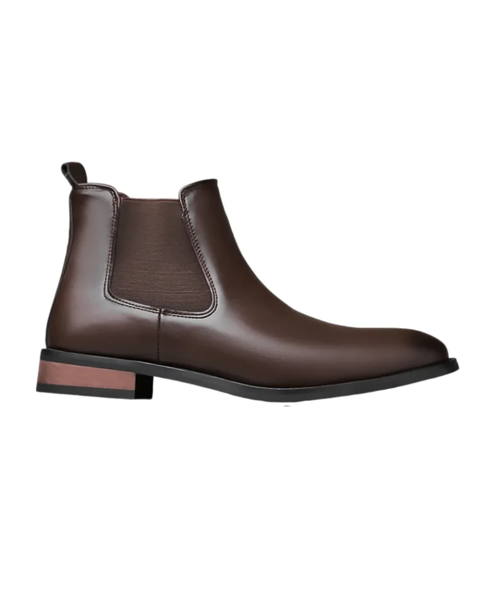 Botas elegantes de piel - Imagen 2