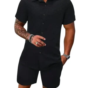 Conjunto elegante de verano para hombre