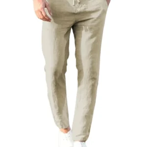 Pantalones informales de lino