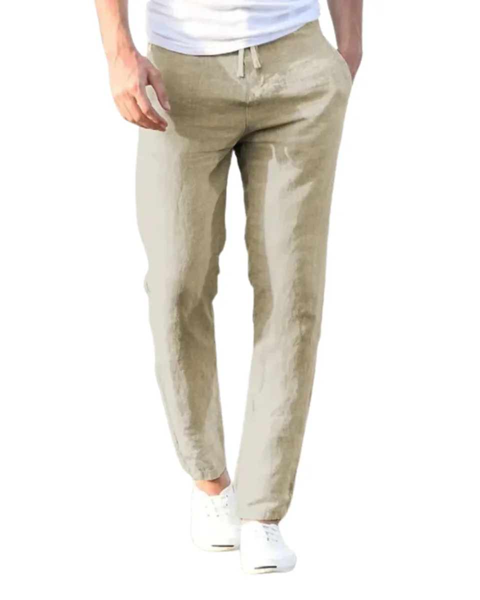 Pantalones informales de lino - Imagen 2