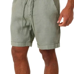 Pantalones cortos de verano de lino