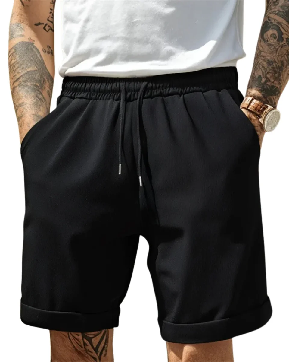 Pantalones cortos elegantes para hombre