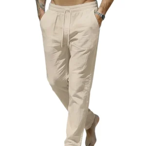Pantalones elegantes de playa