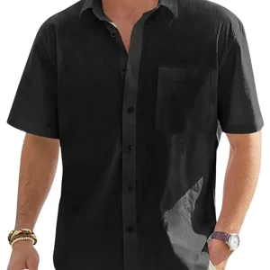 Camisa elegante de algodón