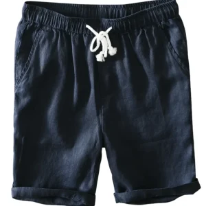 Pantalones cortos elegantes de lino