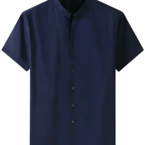 Camisa informal de algodón