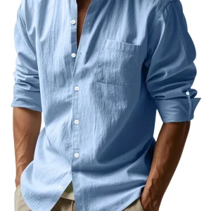Camisa elegante de lino