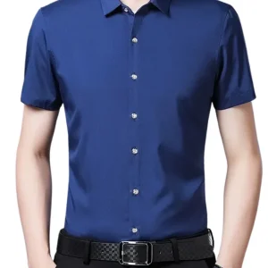 Camisa de manga corta de estilo «business casual»