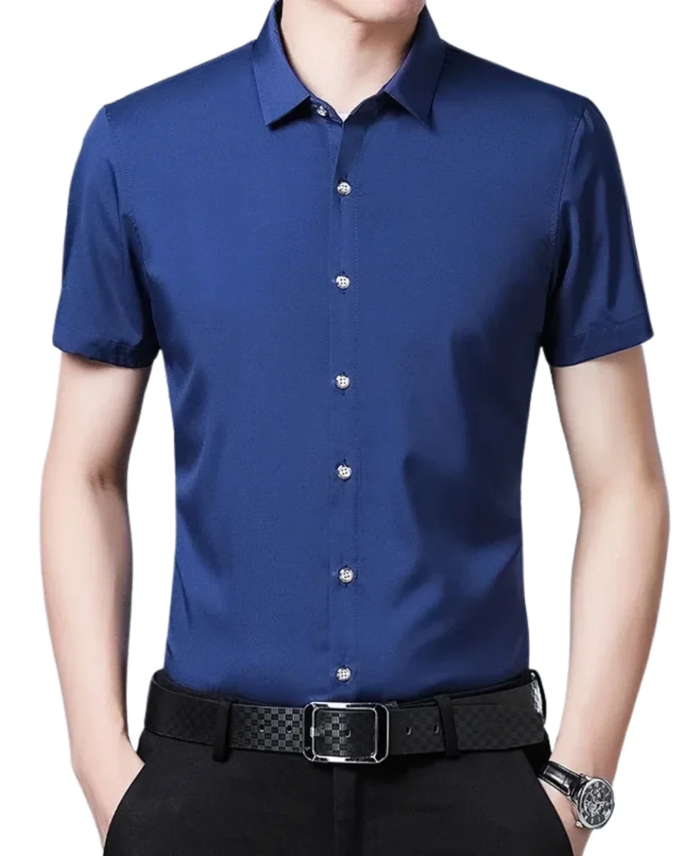 Camisa de manga corta de estilo «business casual»