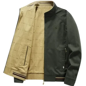 Chaqueta de hombre reversible