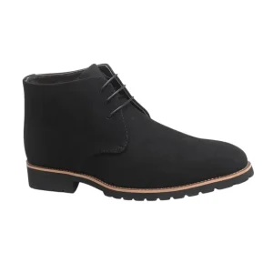 Botas elegantes de piel