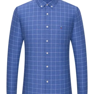 Camisa informal de algodón
