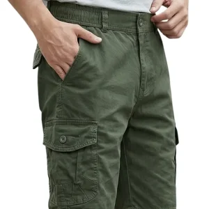 Pantalones cortos de algodón elegantes para pasear