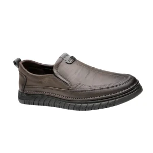 Zapatos elegantes de piel sin cordones