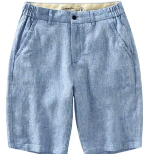 Pantalones cortos de lino de primera calidad