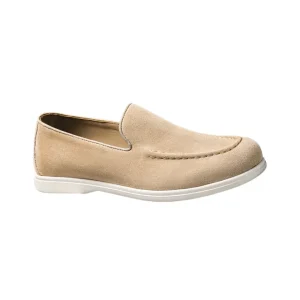Mocasines elegantes de ante para hombre