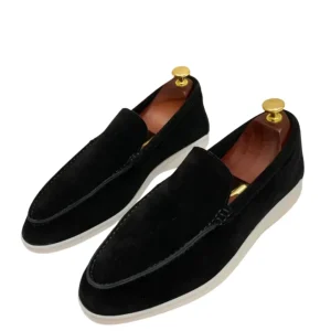 Mocasines clásicos de ante