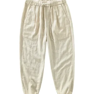 Pantalones informales de lino