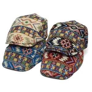 Gorra vintage de colores vivos