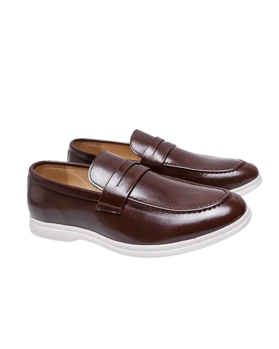 Mocasines de piel elegantes y formales para la oficina - Imagen 2