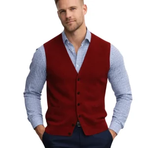 Chaleco elegante de hombre