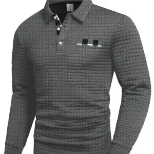Jersey polo de canalé