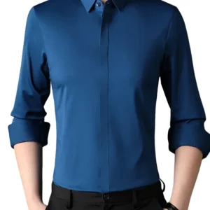Camisa elástica que no se arruga