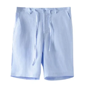 Pantalones cortos de lino de alta calidad
