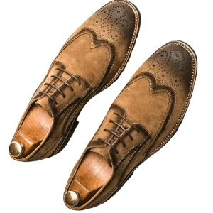 Zapatos Oxford de ante