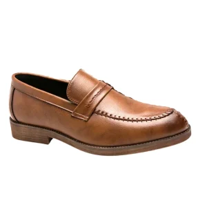 Mocasines de vestir de piel