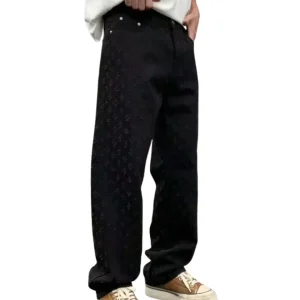 Vaqueros de denim jacquard