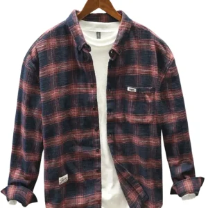 Camisa elegante a cuadros