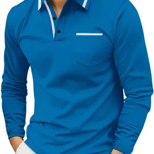 Jersey tipo polo informal